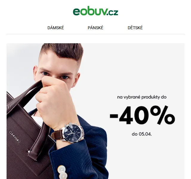 eobuv.cz: Shopping Weekend do -40 % – červen 2026 | Nuslet.cz