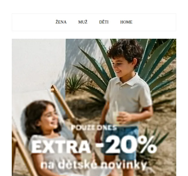 Gate.shop: -20 % na dětské novinky – červen 2026 | Nuslet.cz