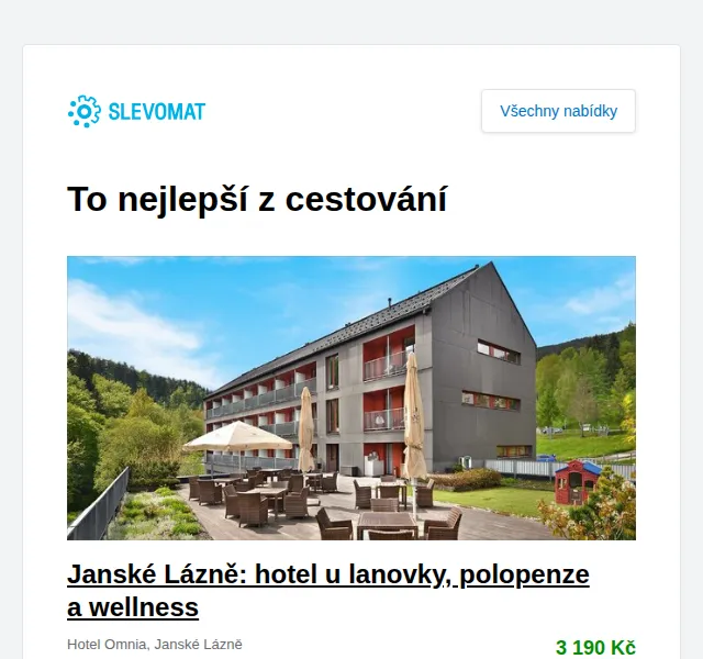 Slevomat: Wellness pobyty v Krkonoších od 1 790 Kč – červenec 2026 | Nuslet.cz