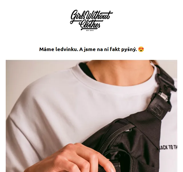 Girls Without Clothes: ledvinka s Fidlock sponou – červenec 2026 | Nuslet.cz