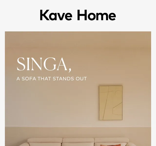 Kave Home Sale: Pořizovací Singa pohovka – červenec 2026 | Nuslet.cz