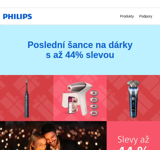 Philips: Vánoční slevy až 44 % – červenec 2026 | Nuslet.cz