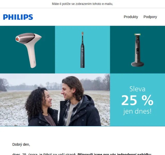 Philips: Únorová sale se štěstím | Nuslet