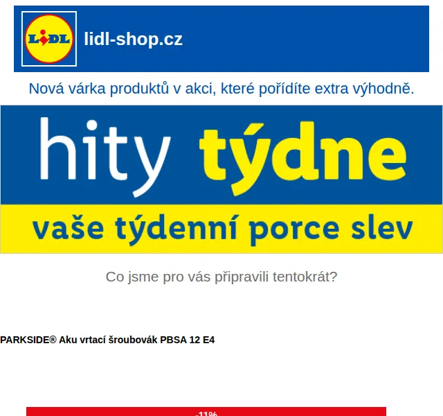 Lidl: Čtvrteční hity týdne se slevou až 37 % – červenec 2026 | Nuslet.cz