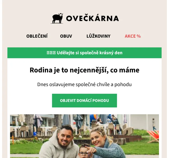 Ovečkárna: Vlna a pohodlí – 20 % sleva – květen 2026