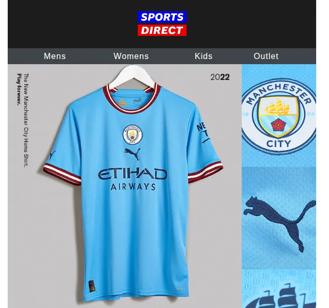 Sportsdirect: Man City mistrovské dresy – červen 2026 | Nuslet.cz