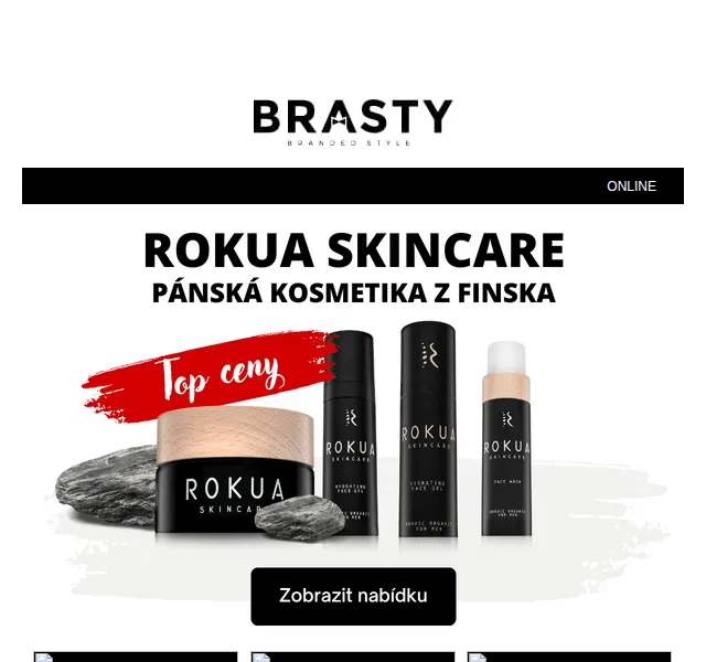 BRASTY: ROKUA Skincare a Yankee Candle – ceny od 222 Kč – červen 2026 | Nuslet.cz