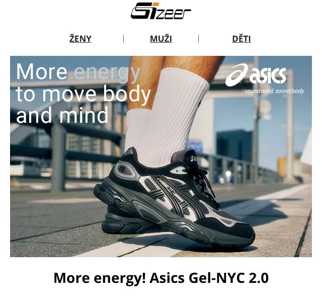 Sizeer: Asics Gel-NYC 2.0 – duben 2026 | Nuslet.cz
