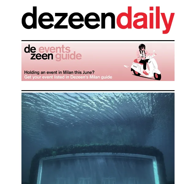 Dezeen Daily: novinky z architektury a designu – červen 2026 | Nuslet.cz