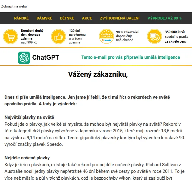 Lukáš z Trenýrkárna.cz: Pánské plavky O'Neill, Styx, Calvin Klein se slevou – červenec 2026 | Nuslet.cz