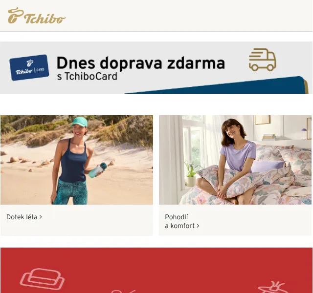 Tchibo: Sleva 50 % na třetí produkt – červen 2026 | Nuslet.cz