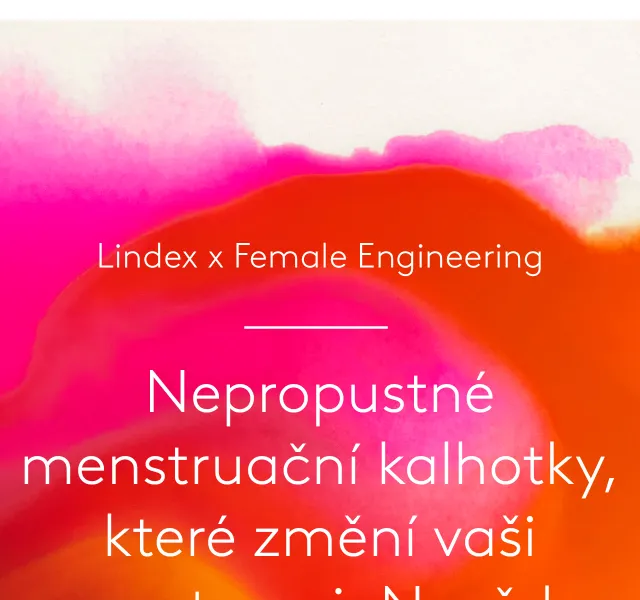 Lindex: Menstruační kalhotky Female Engineering – červen 2026 | Nuslet.cz