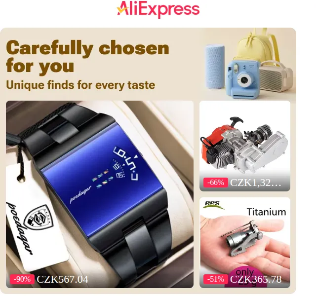 AliExpress: Slevy až 90 % – duben 2026 | Nuslet.cz