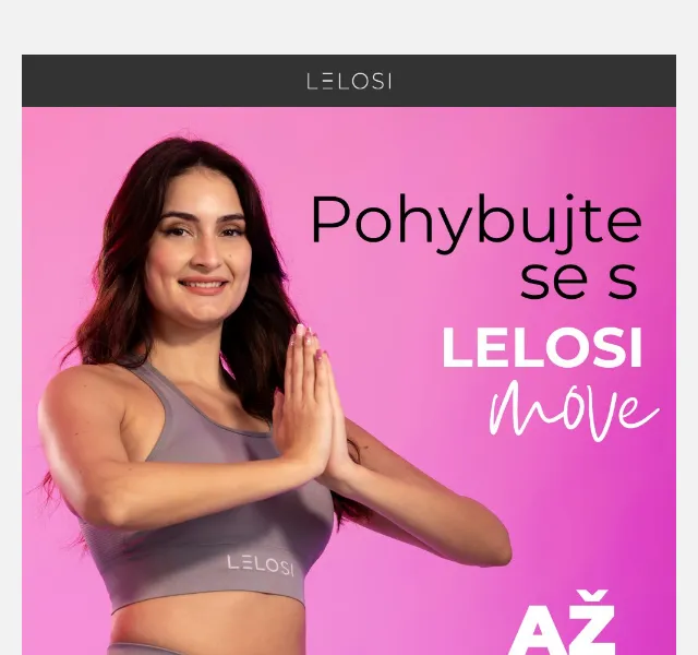 LELOSI: Kolekce MOVE se slevou až 50 % – červenec 2026 | Nuslet.cz