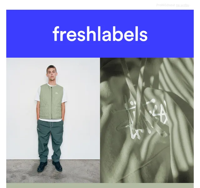 Freshlabels: Stüssy, Armedangels a další streetwear – červen 2026 | Nuslet.cz