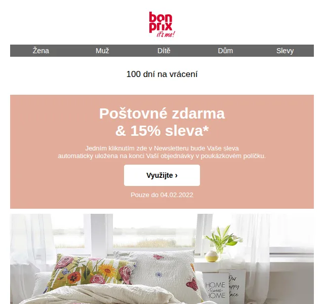 bonprix: Až -50 % v posledních zimních slevách + 15% sleva – červen 2026 | Nuslet.cz