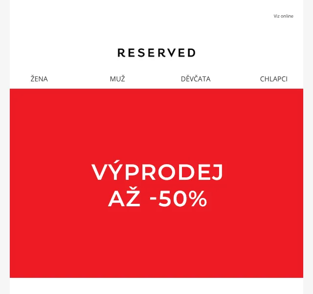 Reserved: Letní klasika až -50 % – červen 2026 | Nuslet.cz