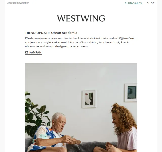 Westwing: Ocean Academia a nové trendy – červen 2026 | Nuslet.cz