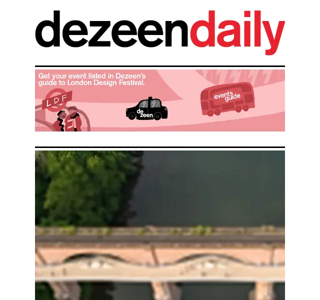 Dezeen Daily: architektura a design – červen 2026 | Nuslet.cz