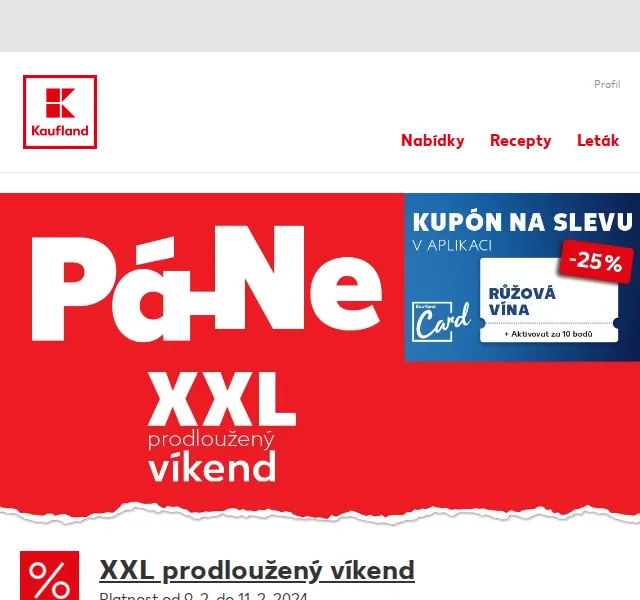 Kaufland: Perwoll -68 %, Nestlé cereálie -51 % – červenec 2026 | Nuslet.cz
