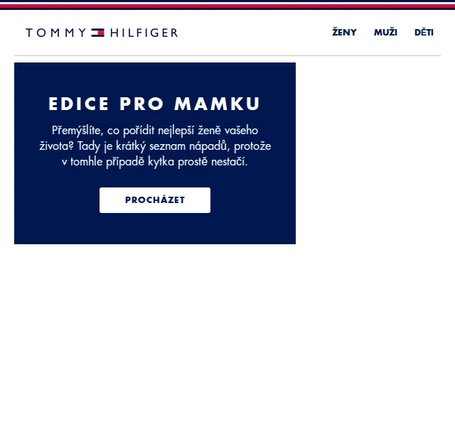 Tommy Hilfiger: Nápady na Den matek – červen 2026 | Nuslet.cz