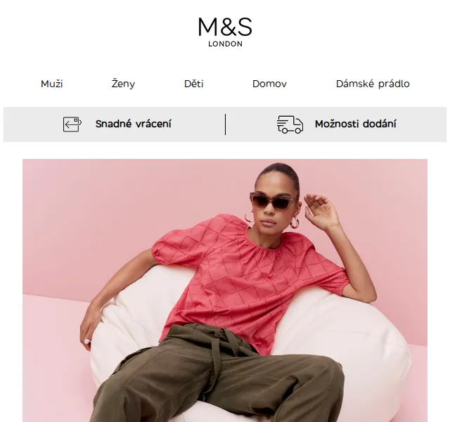 Marks and Spencer: Nová kolekce kalhot a topů – červen 2026 | Nuslet.cz