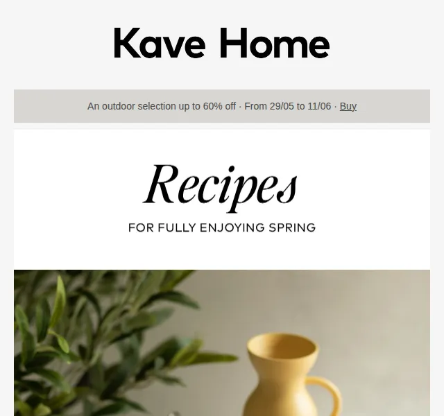 Kave Home Sale: venkovní nábytek až 60 % sleva – červenec 2026 | Nuslet.cz