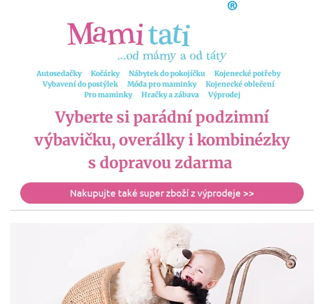 Mamitati.cz: Doprava zdarma + dárek k nákupu – červen 2026 | Nuslet.cz