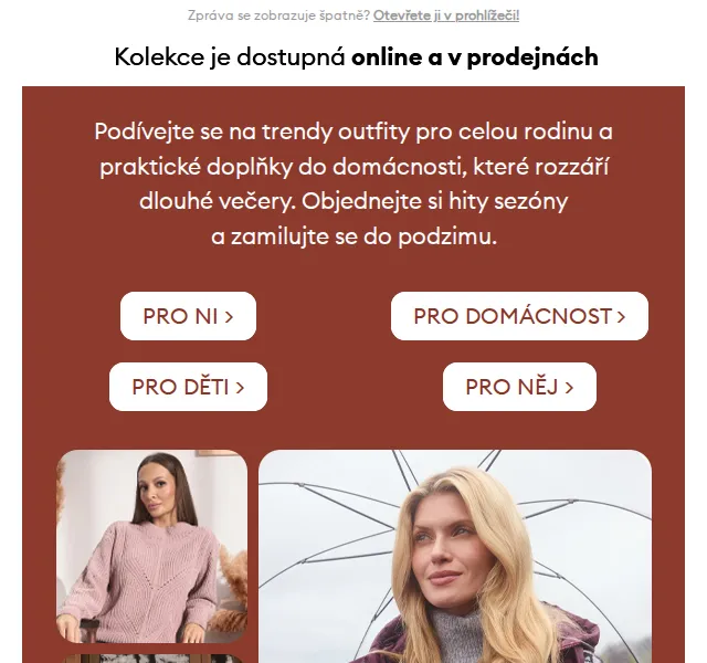Sinsay: Novinky podzimní kolekce pro celou rodinu – říjen 2026 | Nuslet.cz