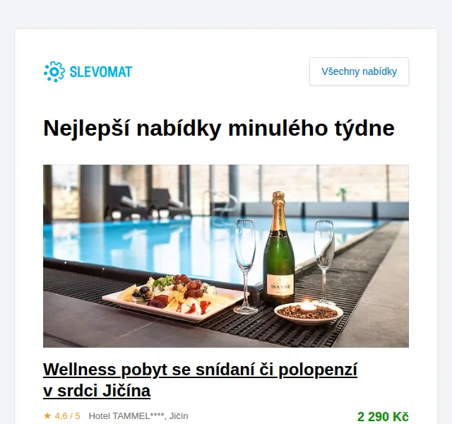 Slevomat: Wellness pobyt v Českém ráji – červen 2026 | Nuslet.cz