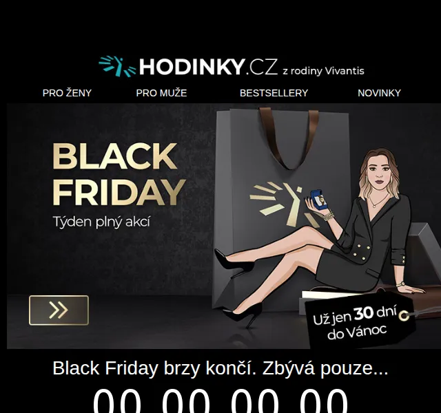 Hodinky.cz: Black Friday – slevy až 50 % – červen 2026 | Nuslet.cz