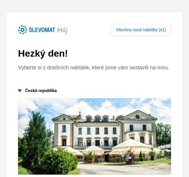 Slevomat: Pobyt se snídaní a wellness v Golf Resortu Konopiště – červen 2026 | Nuslet.cz