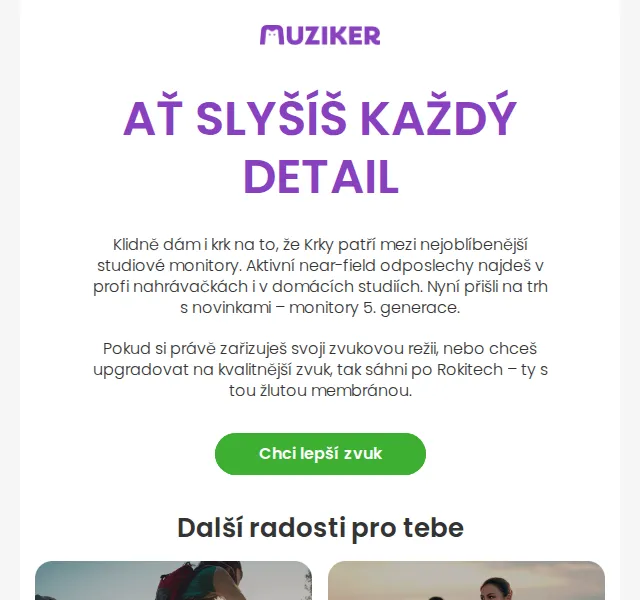 Muziker: Studiové monitory KRK 5. generace – červen 2026 | Nuslet.cz