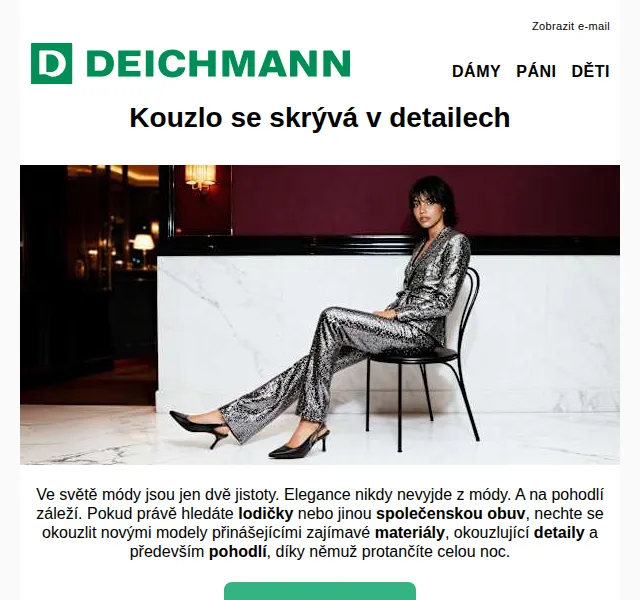 DEICHMANN: Lodičky a společenská obuv – duben 2026