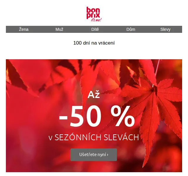 bonprix: sezónní slevy až -50 % – červen 2026 | Nuslet.cz