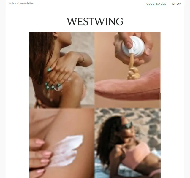 Westwing: péče o pokožku a letní must-haves – červen 2026 | Nuslet.cz