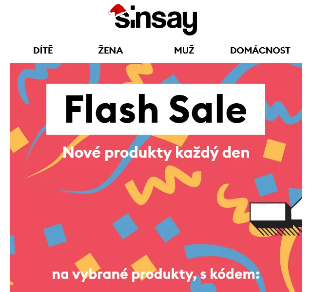 Sinsay: Flash Sale -40% – červen 2026 | Nuslet.cz