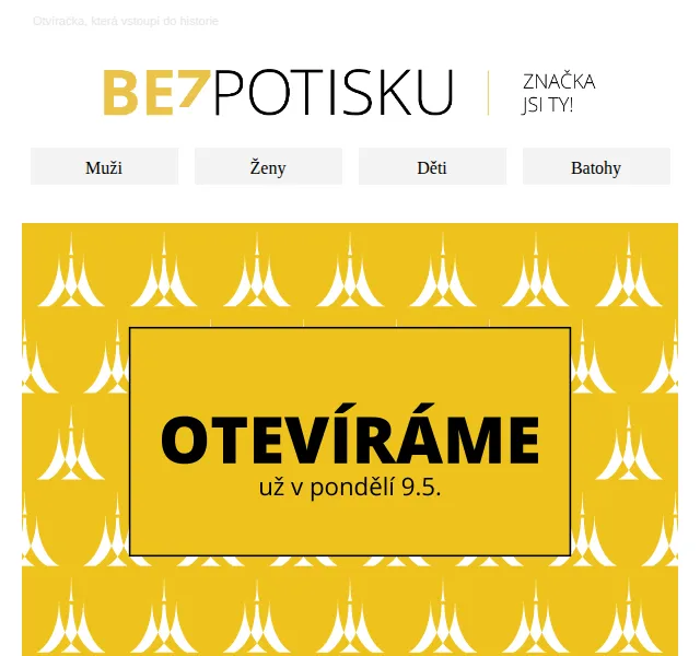BezPotisku: Otevření prodejny Louny – červen 2022 | Nuslet.cz