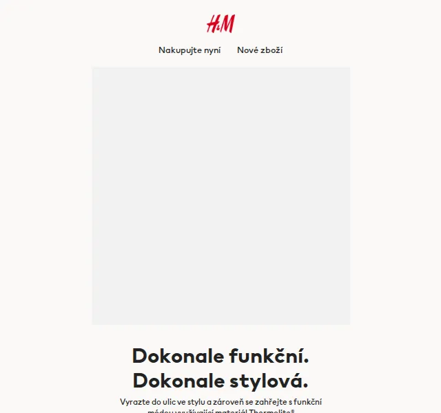 H&M Fashion: funkční móda Thermolite® – červen 2026 | Nuslet.cz