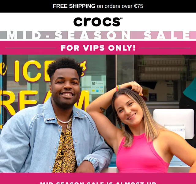Crocs: sleva až 60 % + extra -10 % – červen 2026 | Nuslet.cz