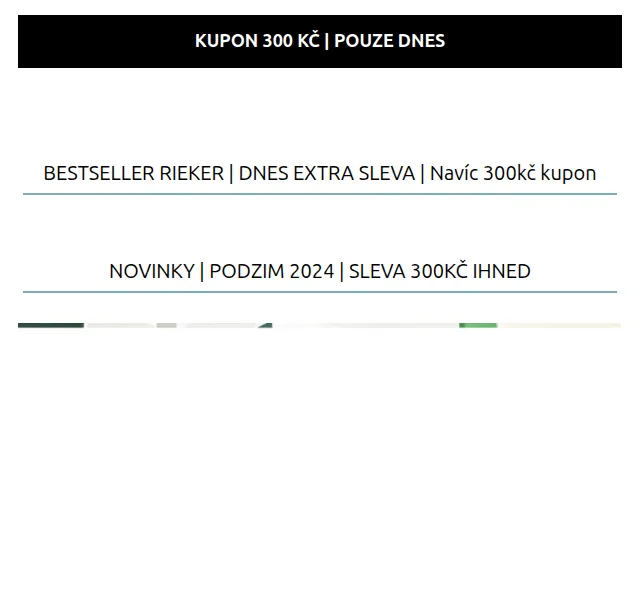 Eliteshoes: RIEKER a REMONTE za extra slevy + kupon 300 Kč – červen 2026 | Nuslet.cz