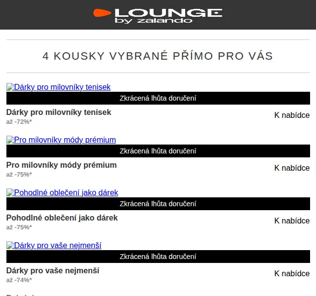 Lounge by Zalando: slevy až 75 % na módu – červen 2026 | Nuslet.cz