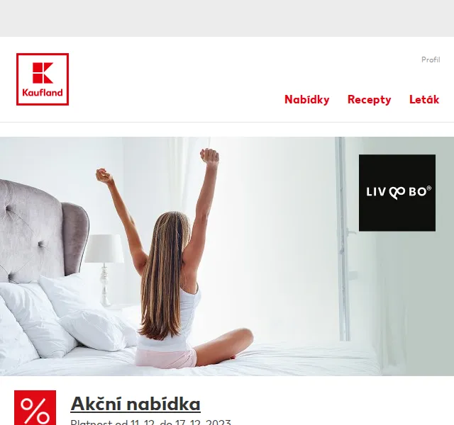 Kaufland: ložní povlečení a matrace od 99,90 Kč – prosinec 2023 | Nuslet.cz