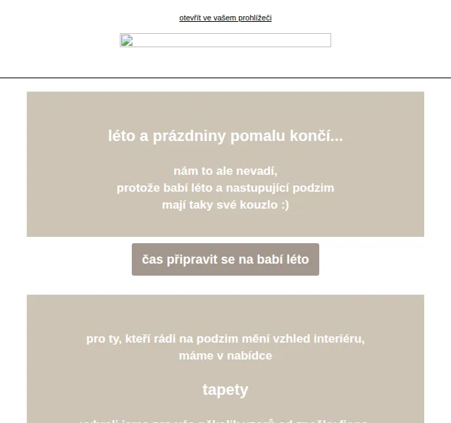 Arki: Tapety Fiona a knihy Cabin porn – babí léto 2026 | Nuslet.cz