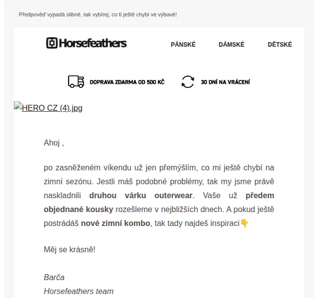 Horsefeathers: Nová kolekce outerwearu Halldor Helgason – červen 2026 | Nuslet.cz