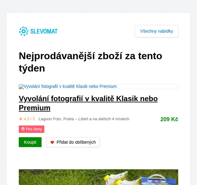 Slevomat: Vyvolání fotografií Klasik/Premium od 139 Kč – červen 2026 | Nuslet.cz