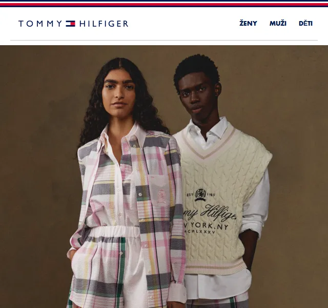 Tommy Hilfiger: Preppy styl v nové éře – červen 2026 | Nuslet.cz