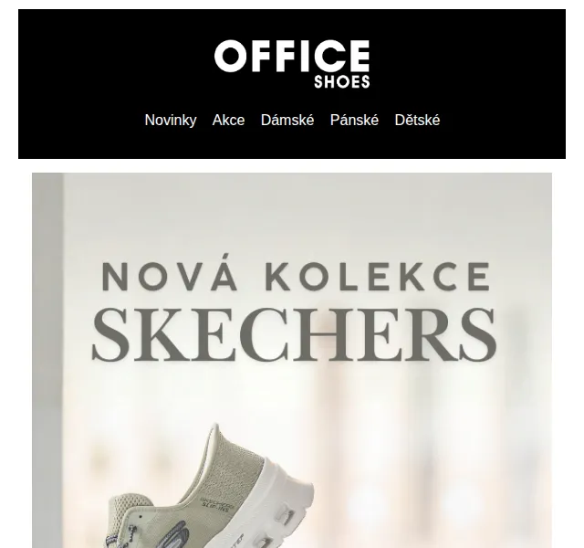 Office Shoes Czech: Nová kolekce Skechers – duben 2026