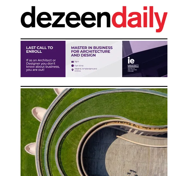 Dezeen Daily: Designové novinky z architektury – červen 2026 | Nuslet.cz