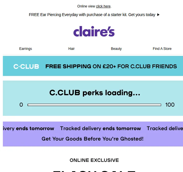Claire's: Flash výprodej šperků a doplňků – červen 2026 | Nuslet.cz